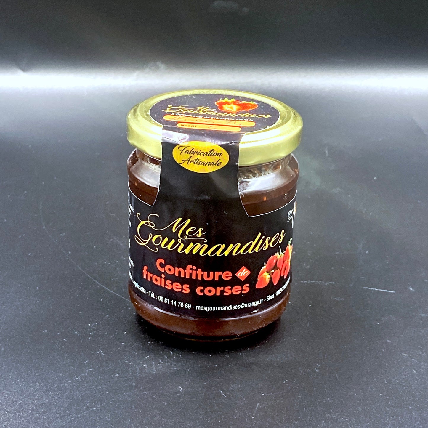Confiture fraises corses