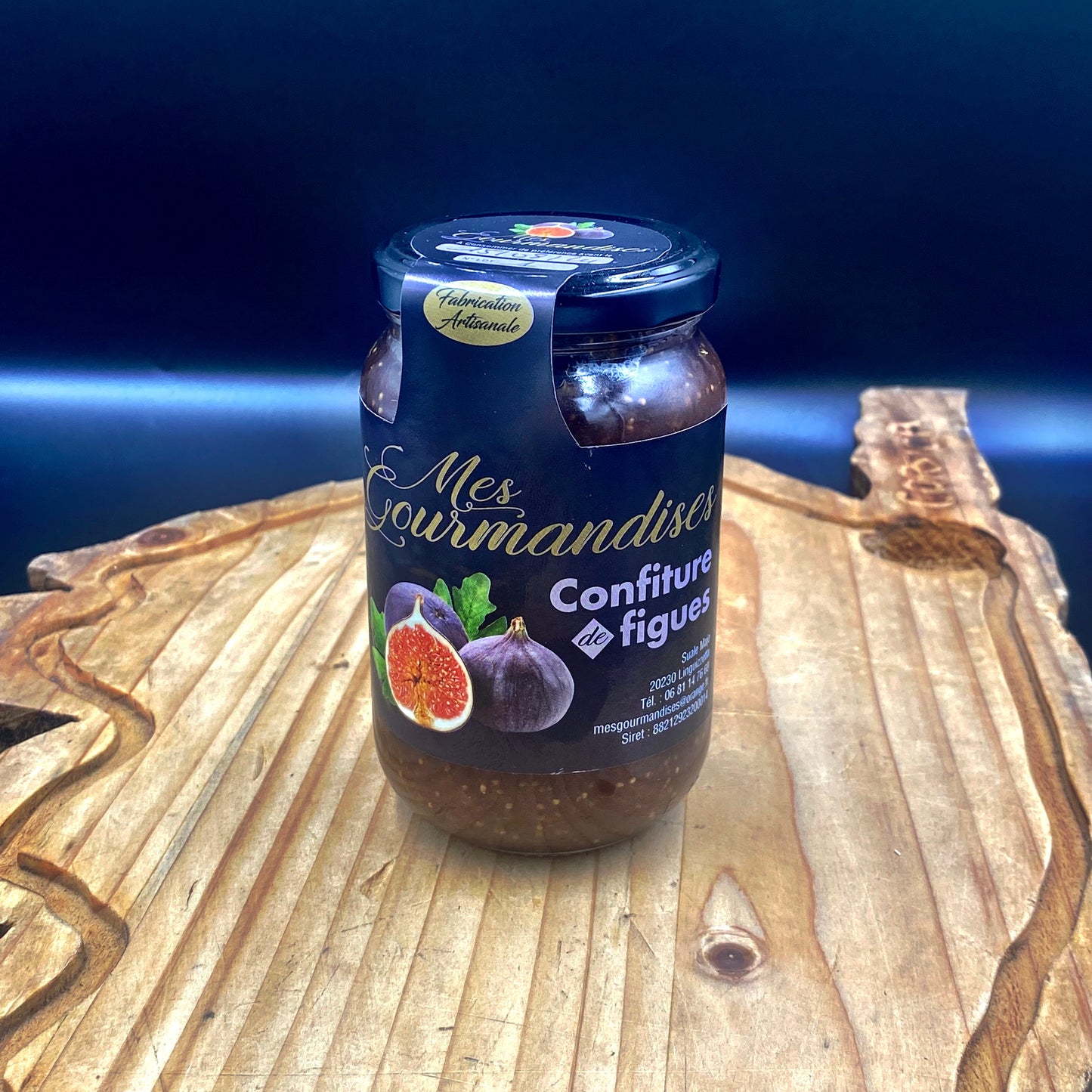 Confitures de figues noires Corse - Confitures Corses