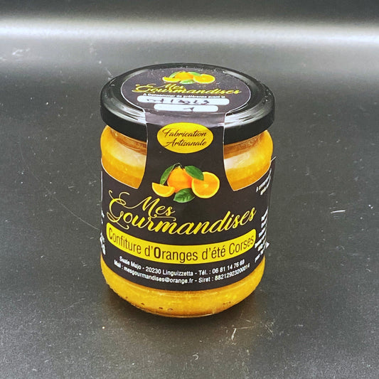Confitures d'Oranges d'été Corses - Confitures Corses Mes Gourmandises