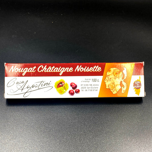 Nougat Corse chocolat noisette - Casa Agostini