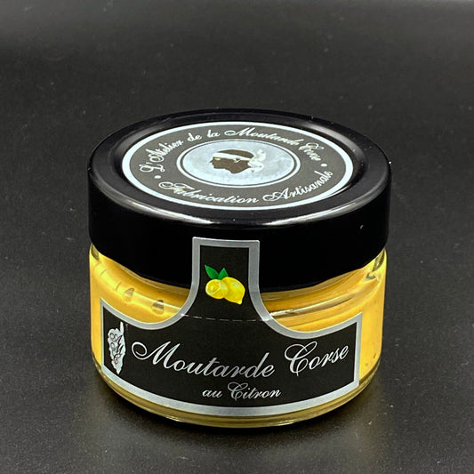 Moutarde Corse au Citron - Atelier de la moutarde Corse